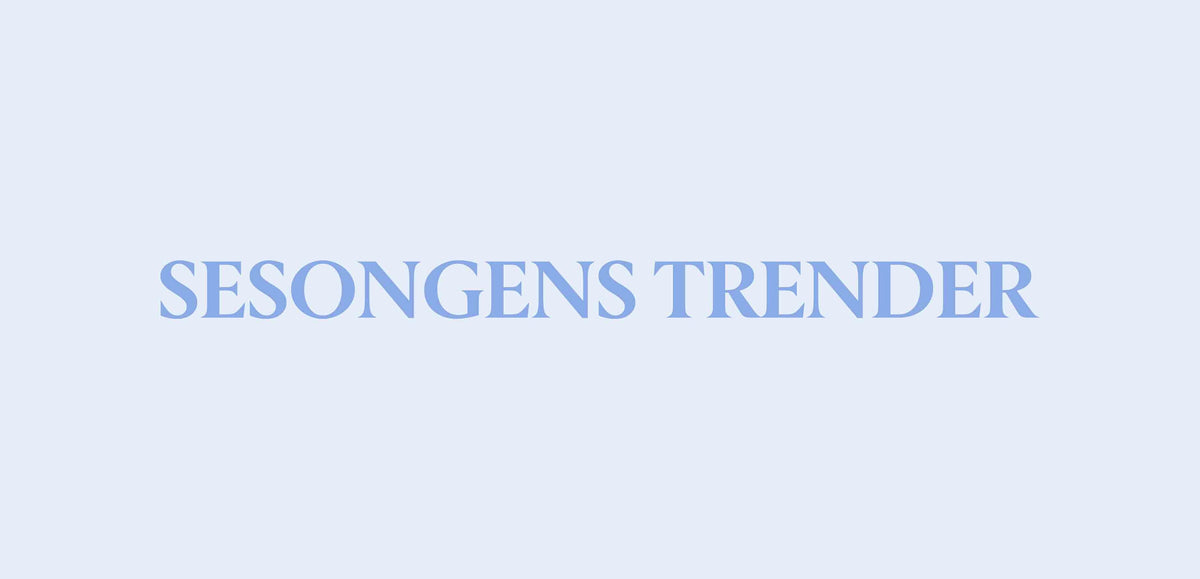 TRENDENE VI ELSKER NÅ🌱✨