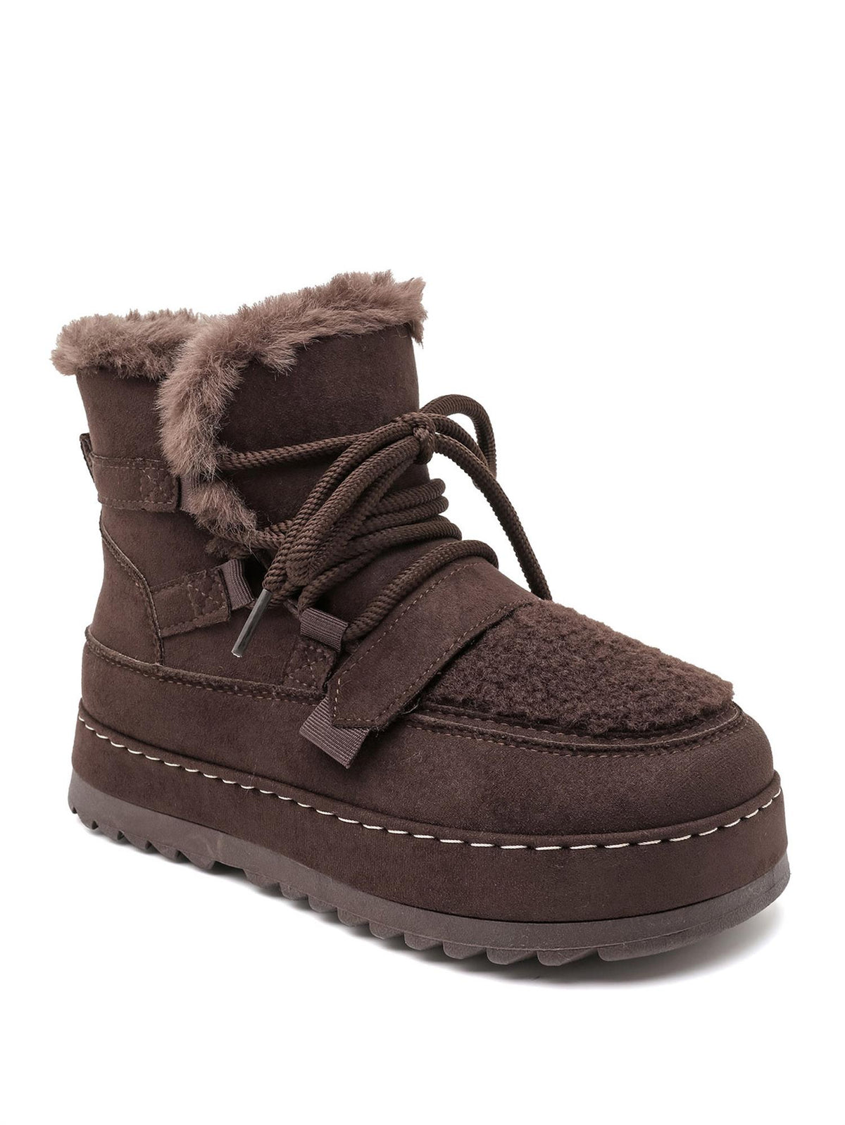 Foret vintersko - Brun