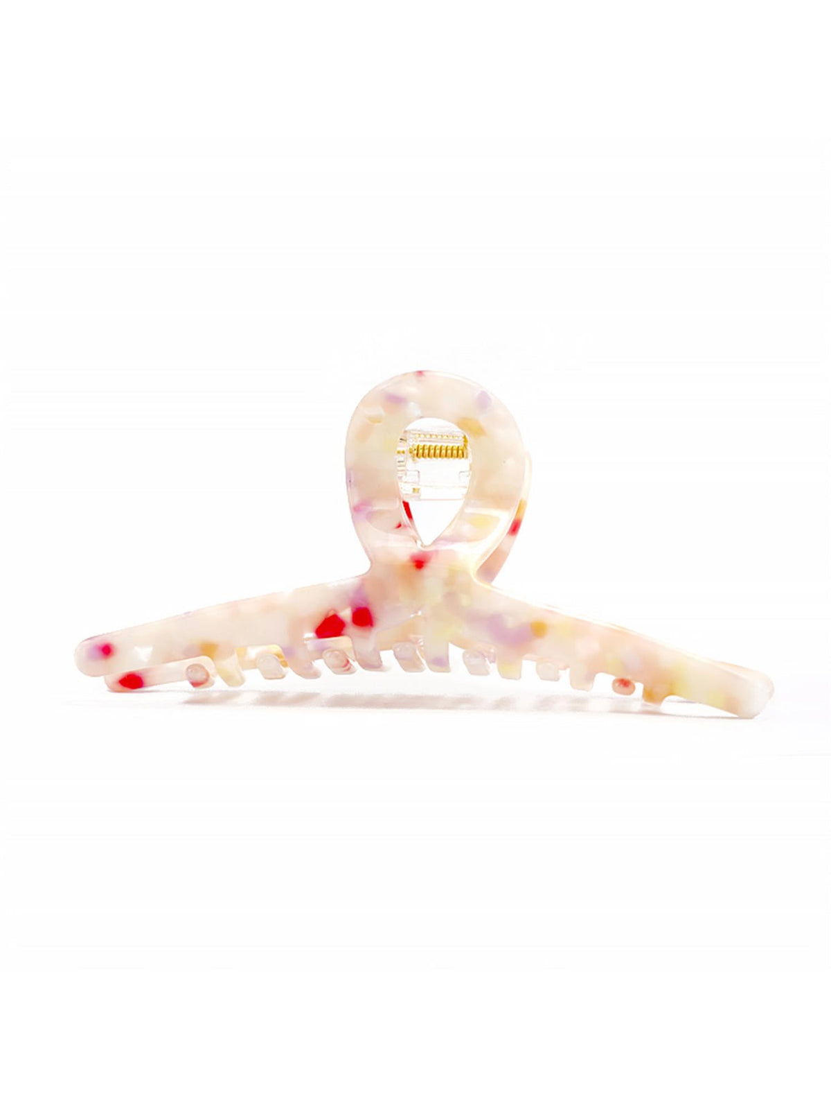 Raya Loop Claw - Beige/Rosa