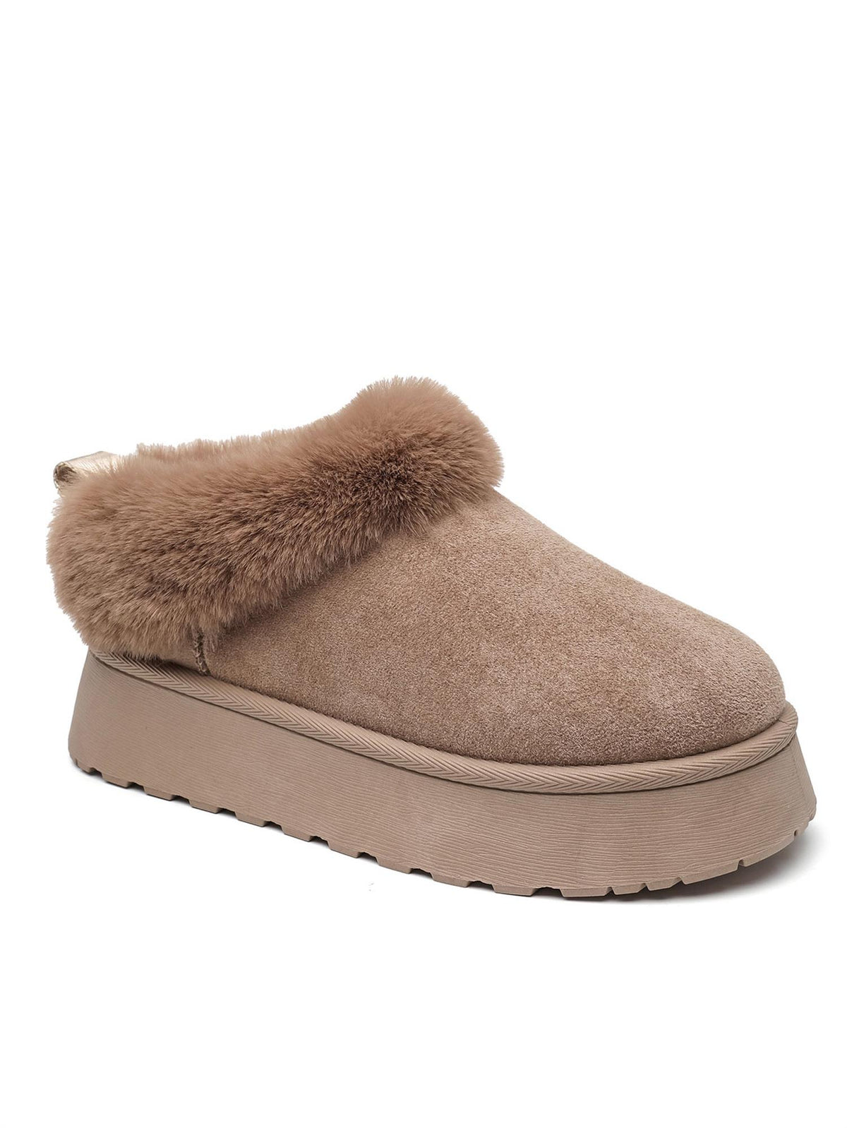 Semsket sko - Khaki