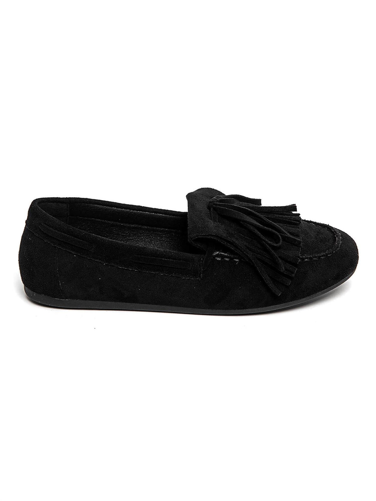 Loafer med frynser 9722 - Sort