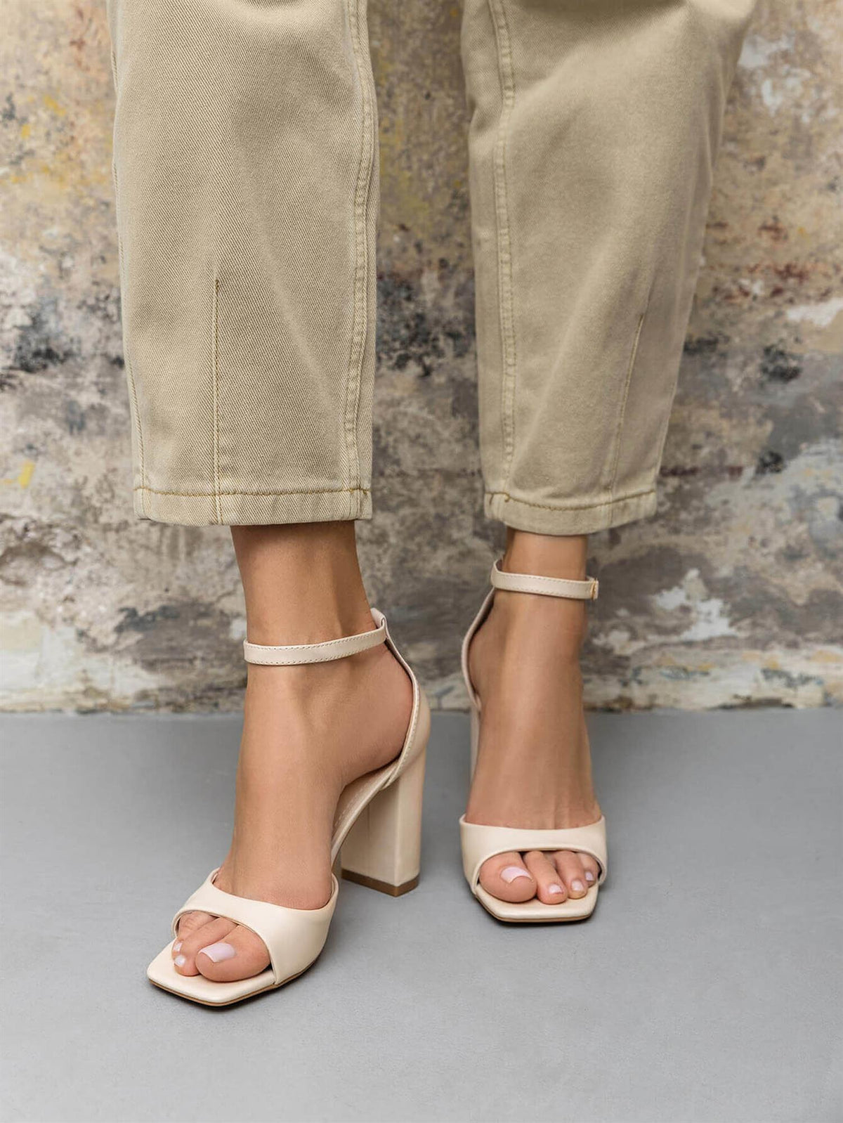 Høye heler 2860 - Beige