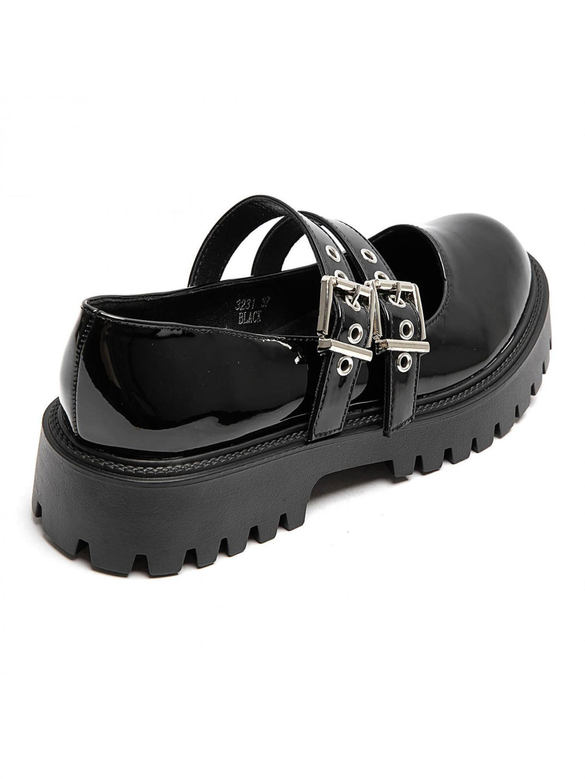 Buckled mary janes 3231 - Sort