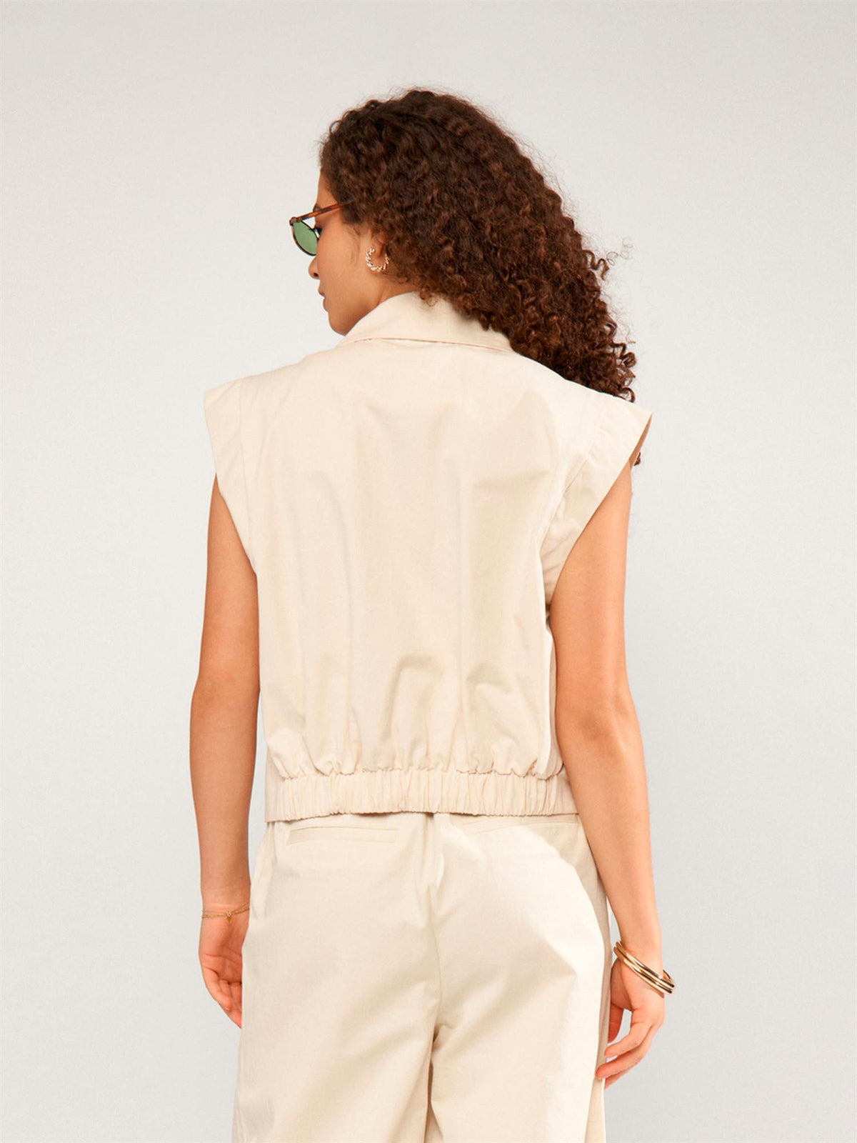 Sunna Vest - Beige
