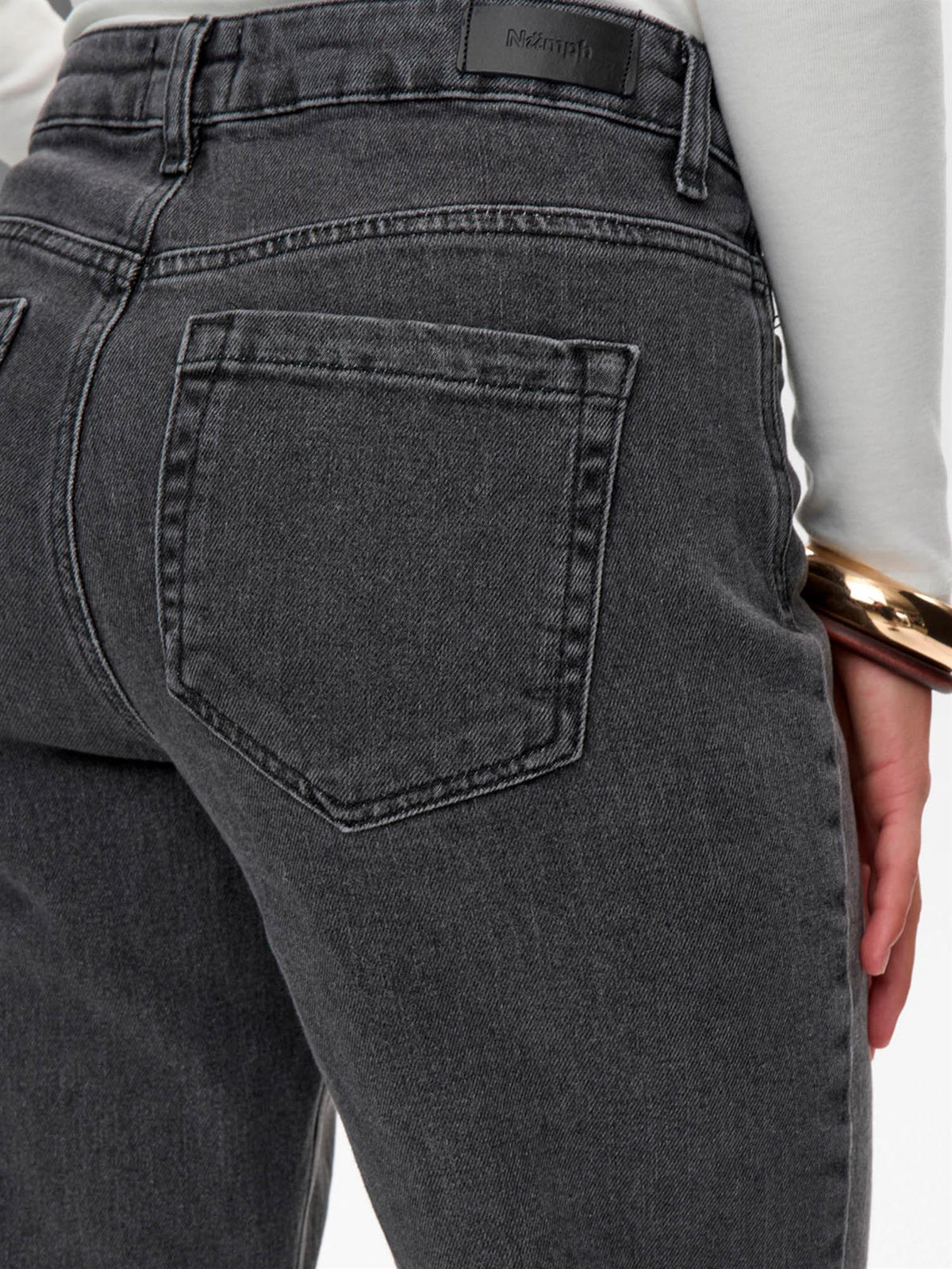 TORONTO JEANS - DARK GREY - Mørkegrå