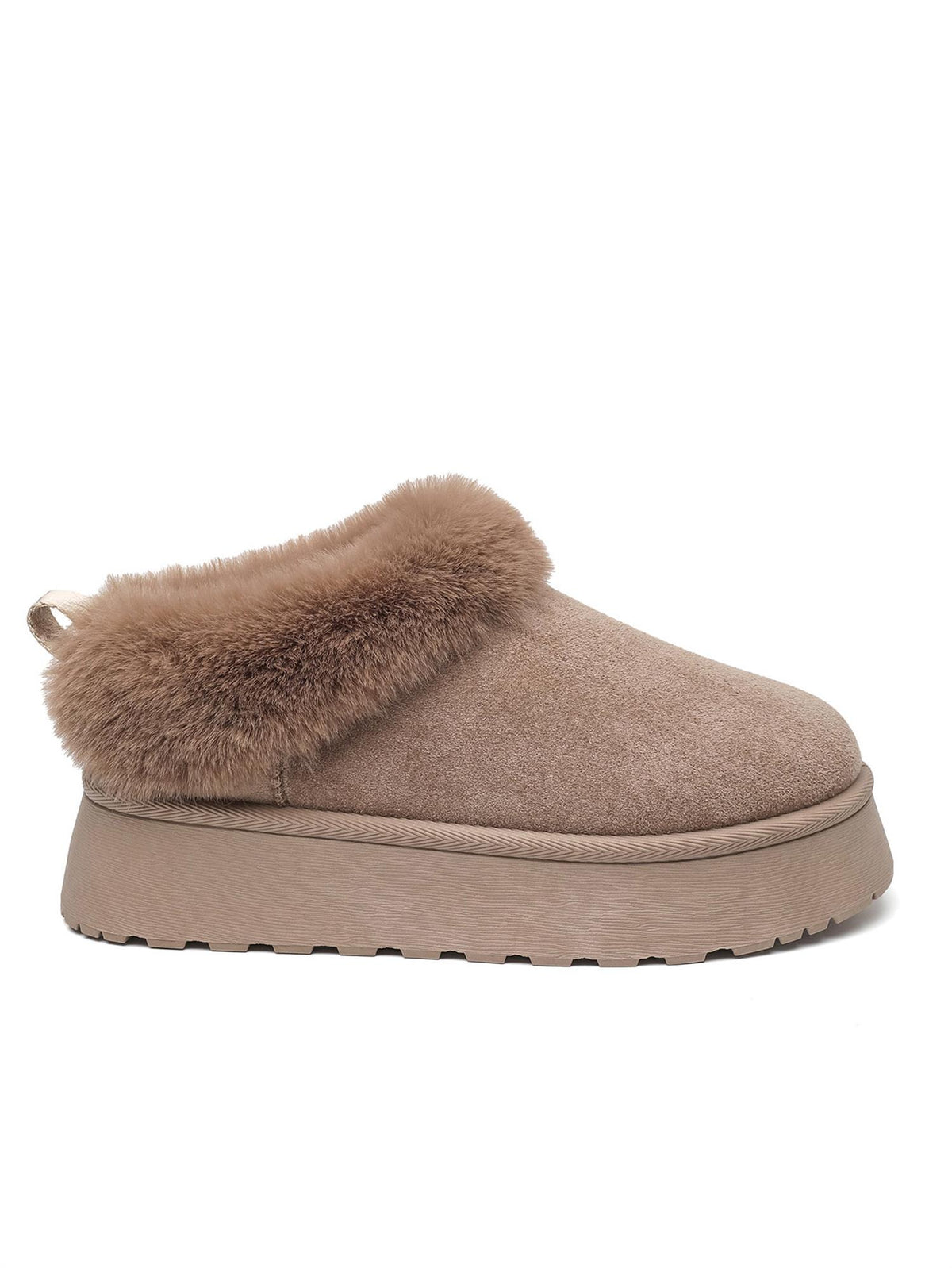Semsket sko - Khaki
