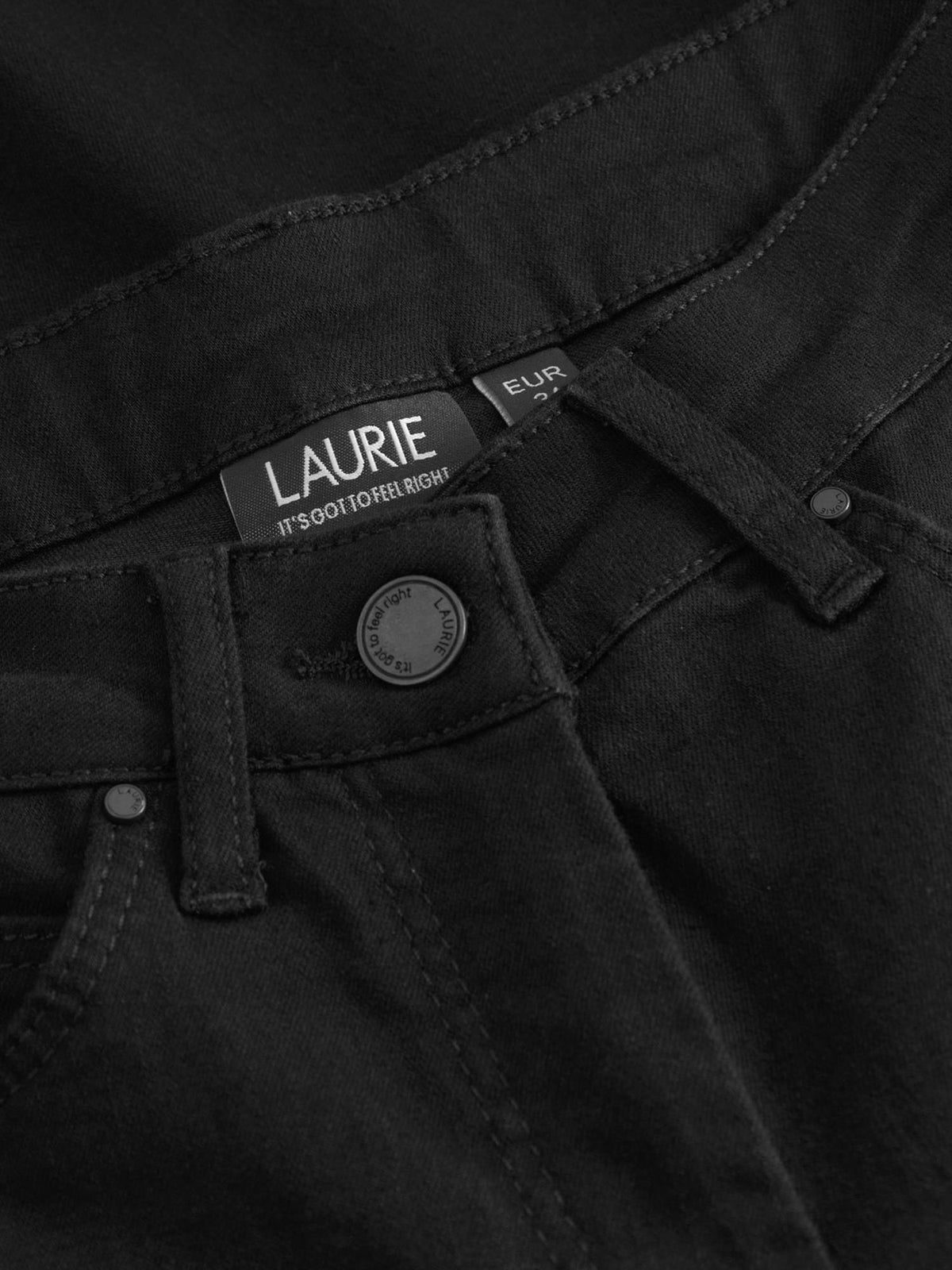 Carol Loose ML - Black Denim