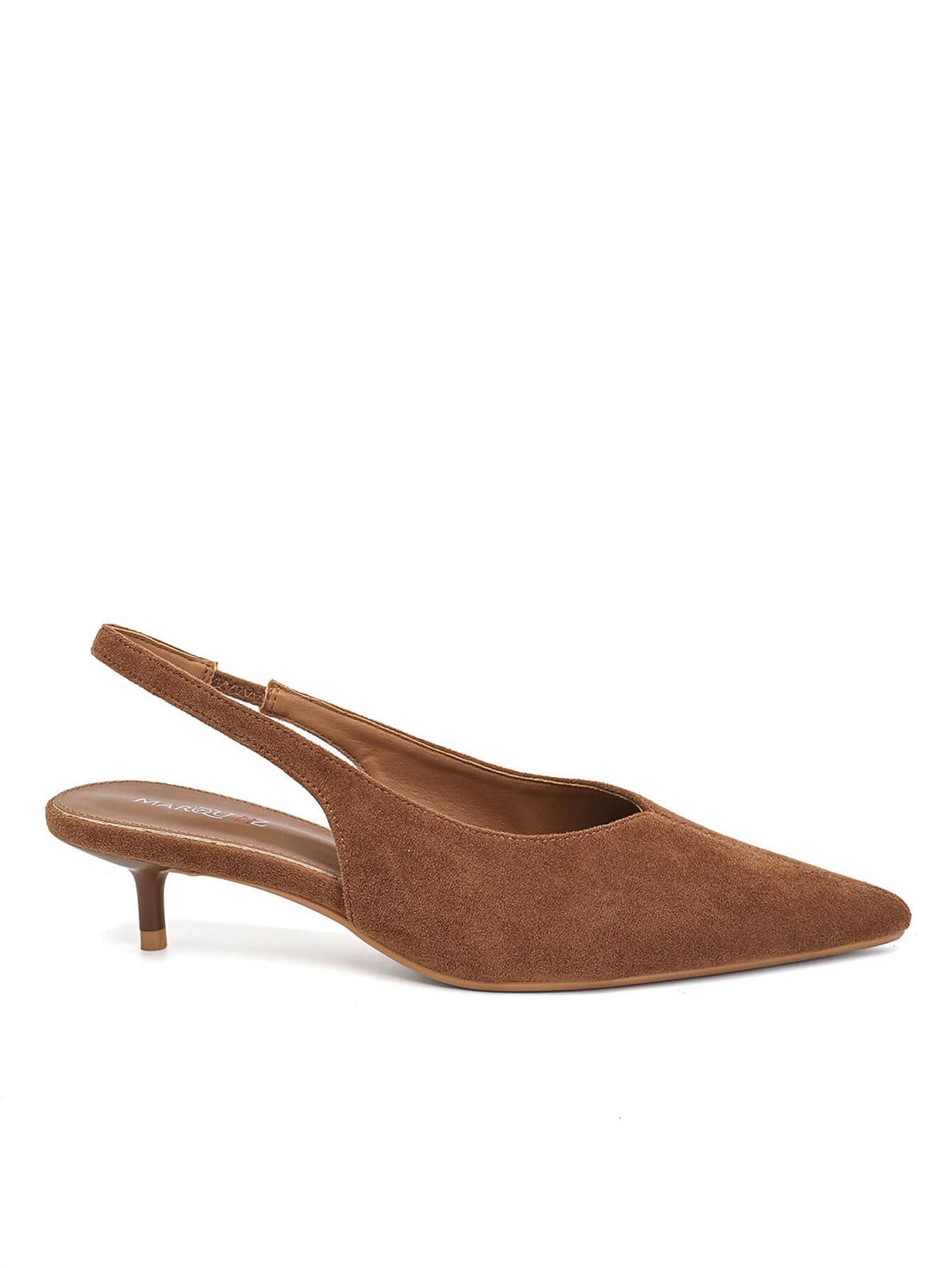 Slingback kitten heels 9793 - Camel