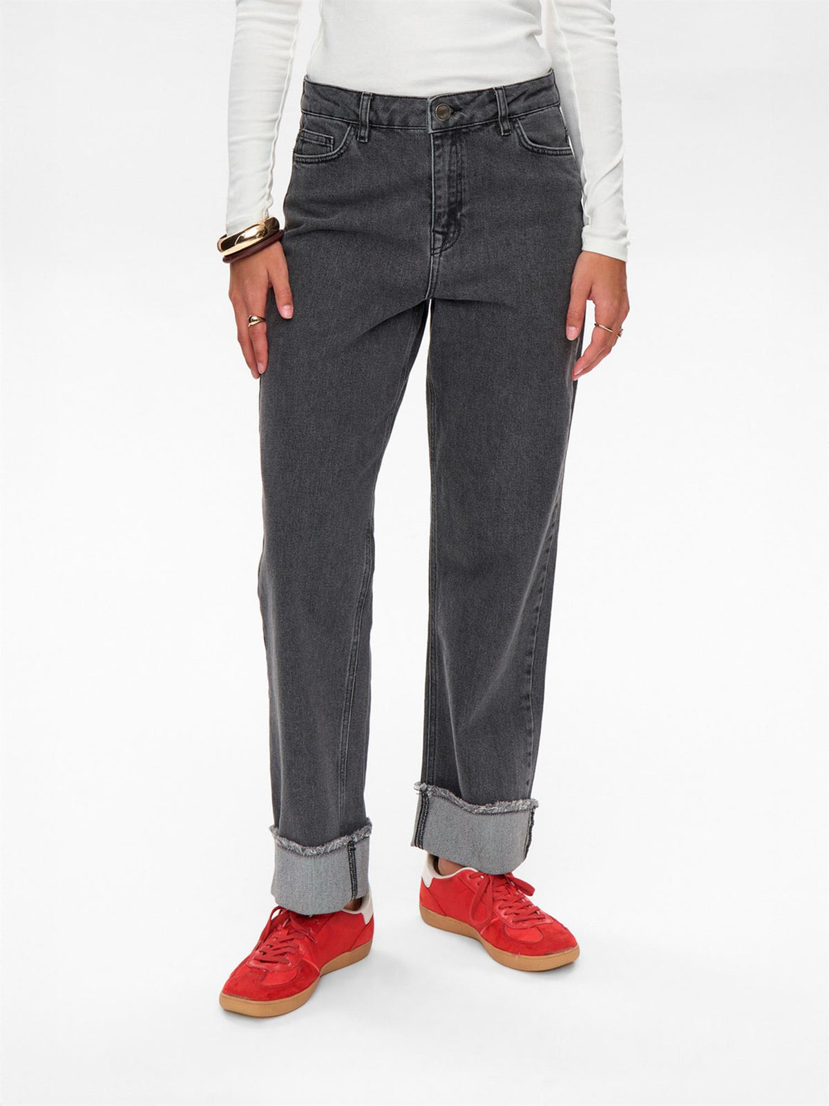 TORONTO JEANS - DARK GREY - Mørkegrå