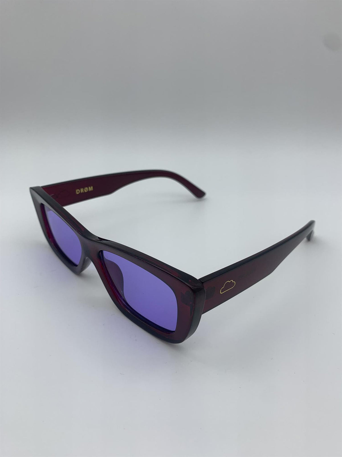 Pauline - Clear Dark Red