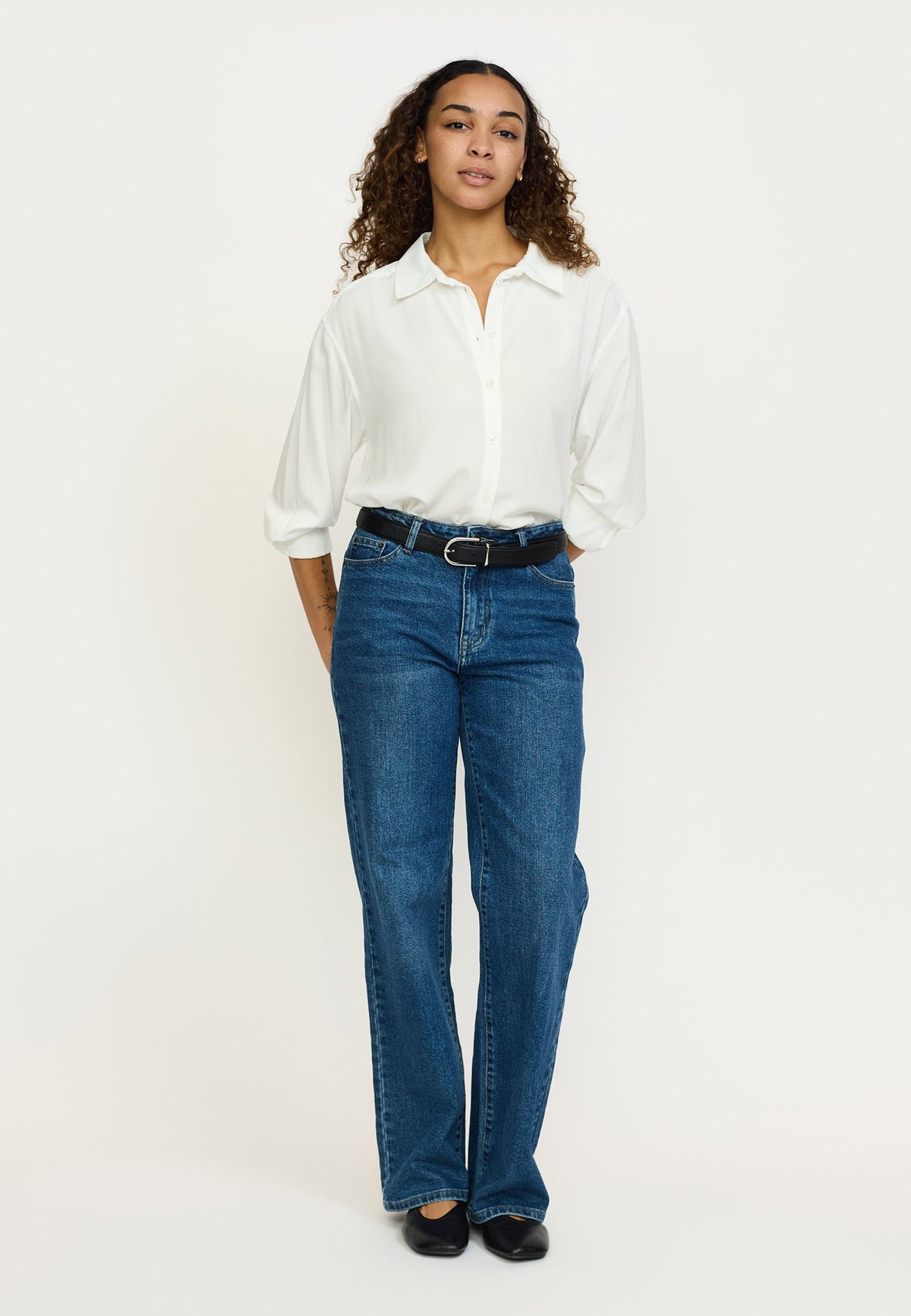 Freedom Loose Shirt - Hvit
