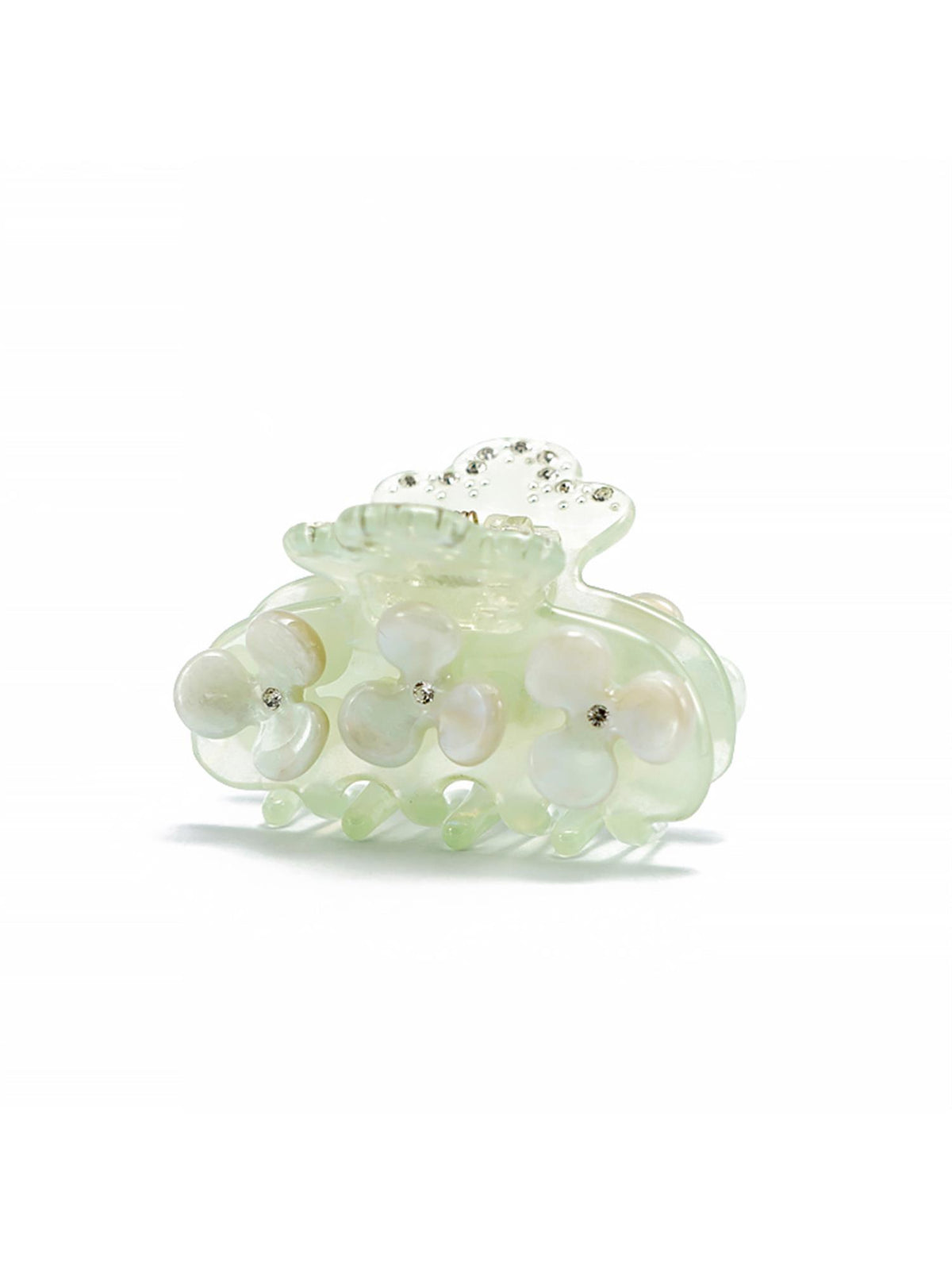 Rapunzel Rhinestone Mini Claw - Grønn