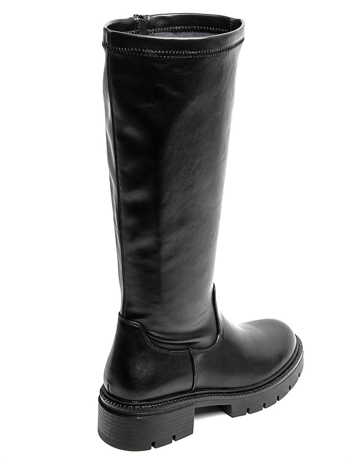 Høy Boot - Sort