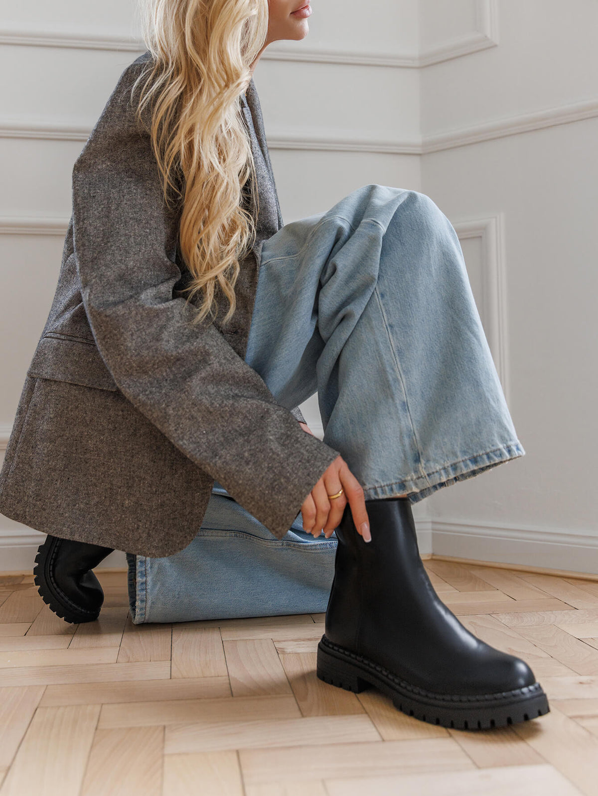 Lave boots 2515 - Sort