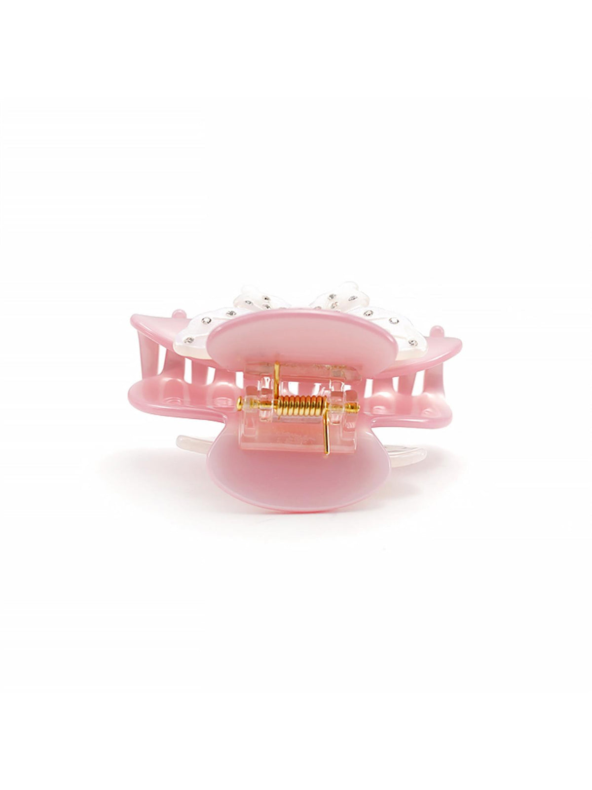 Esmeralda Butterfly Glitter Claw - Rosa