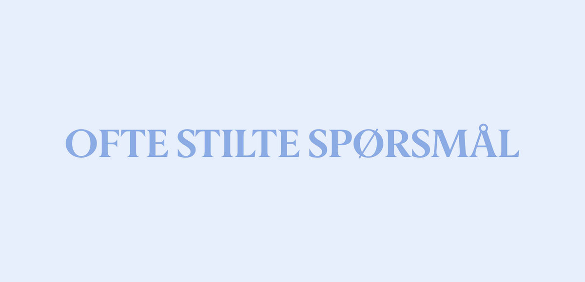OFTE STILTE SPØRSMÅL
