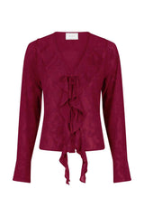 Anika Burnout Blouse