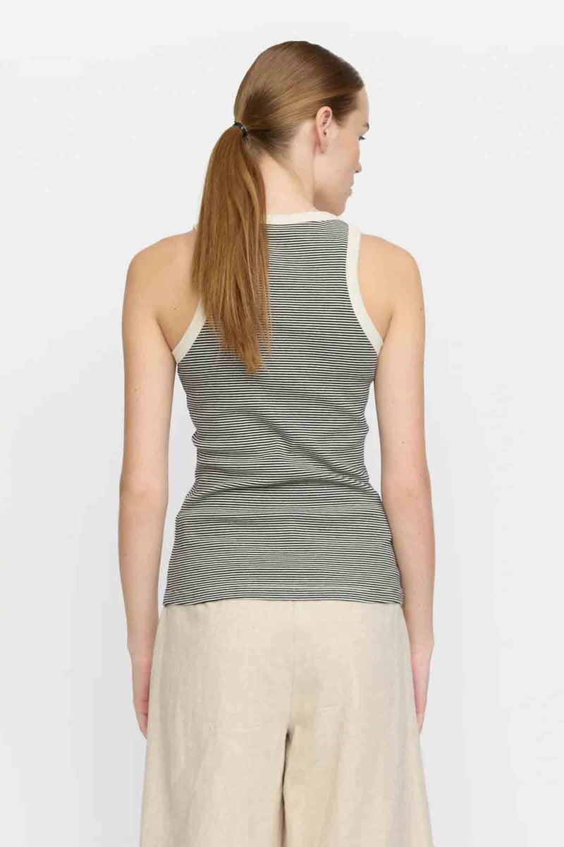 Adelynn Button Tank Top