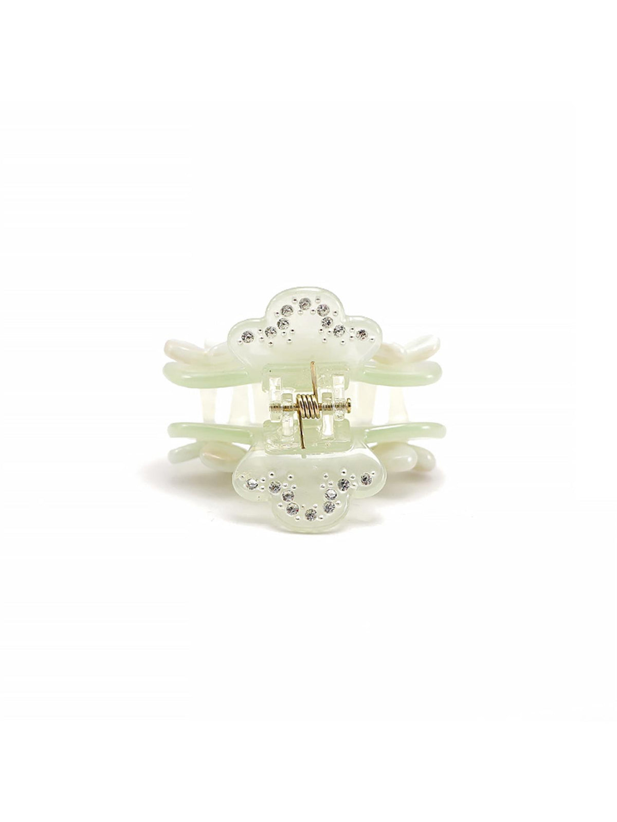 Rapunzel Rhinestone Mini Claw - Grønn