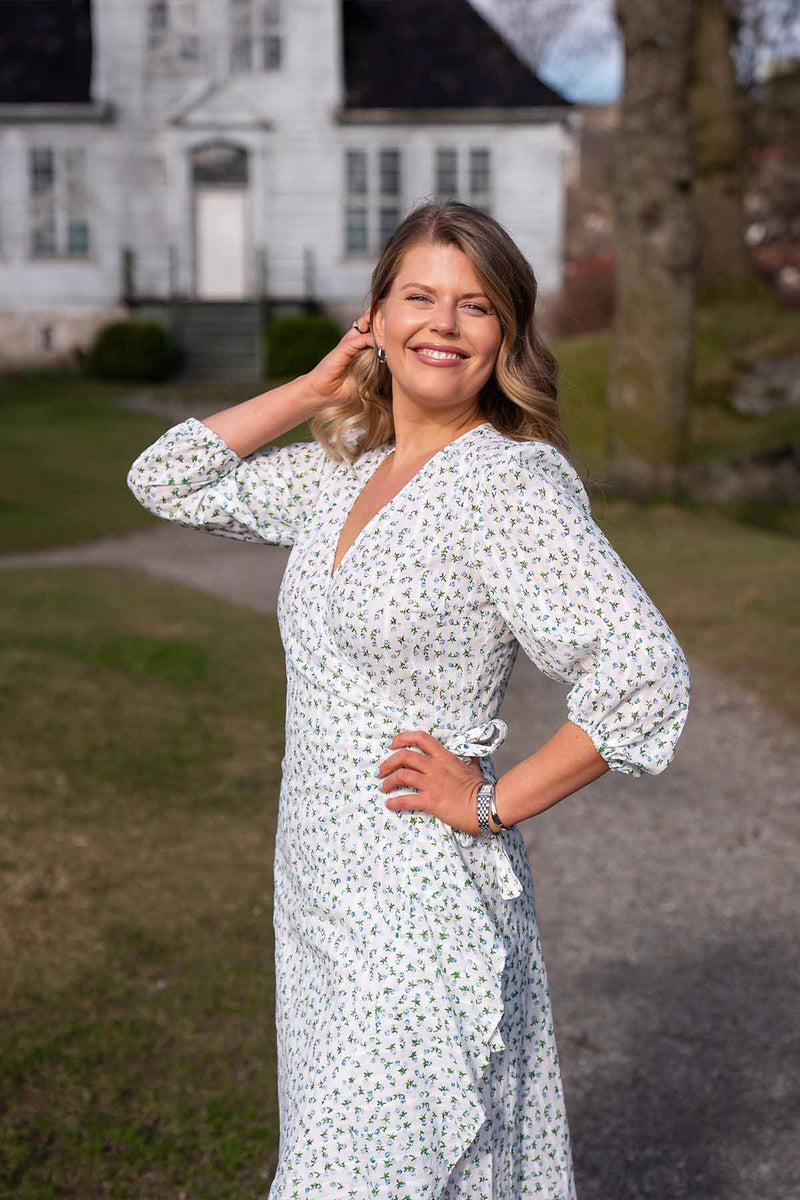 Mercine Wrap Dress