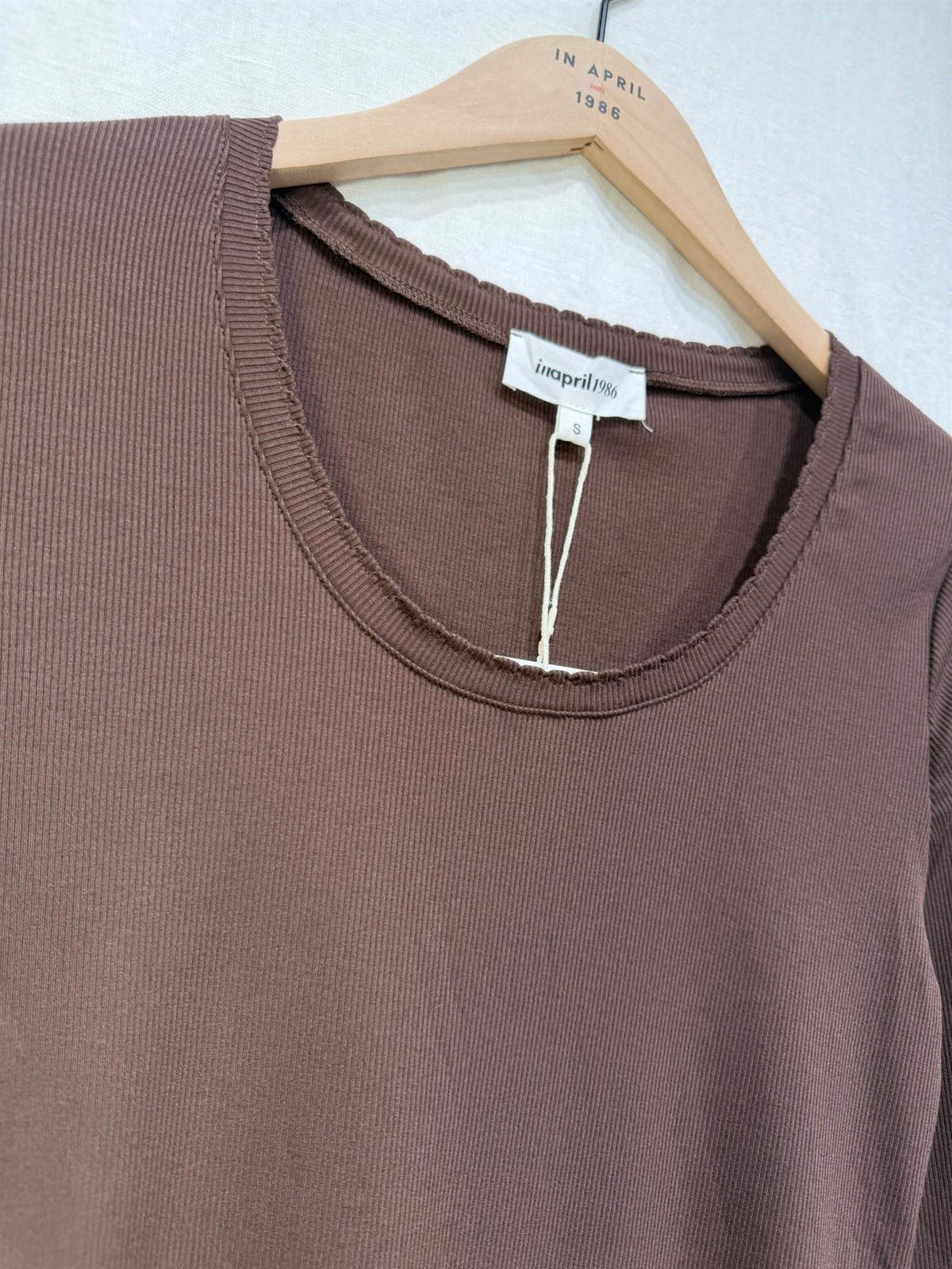Basic longsleeve - Brun