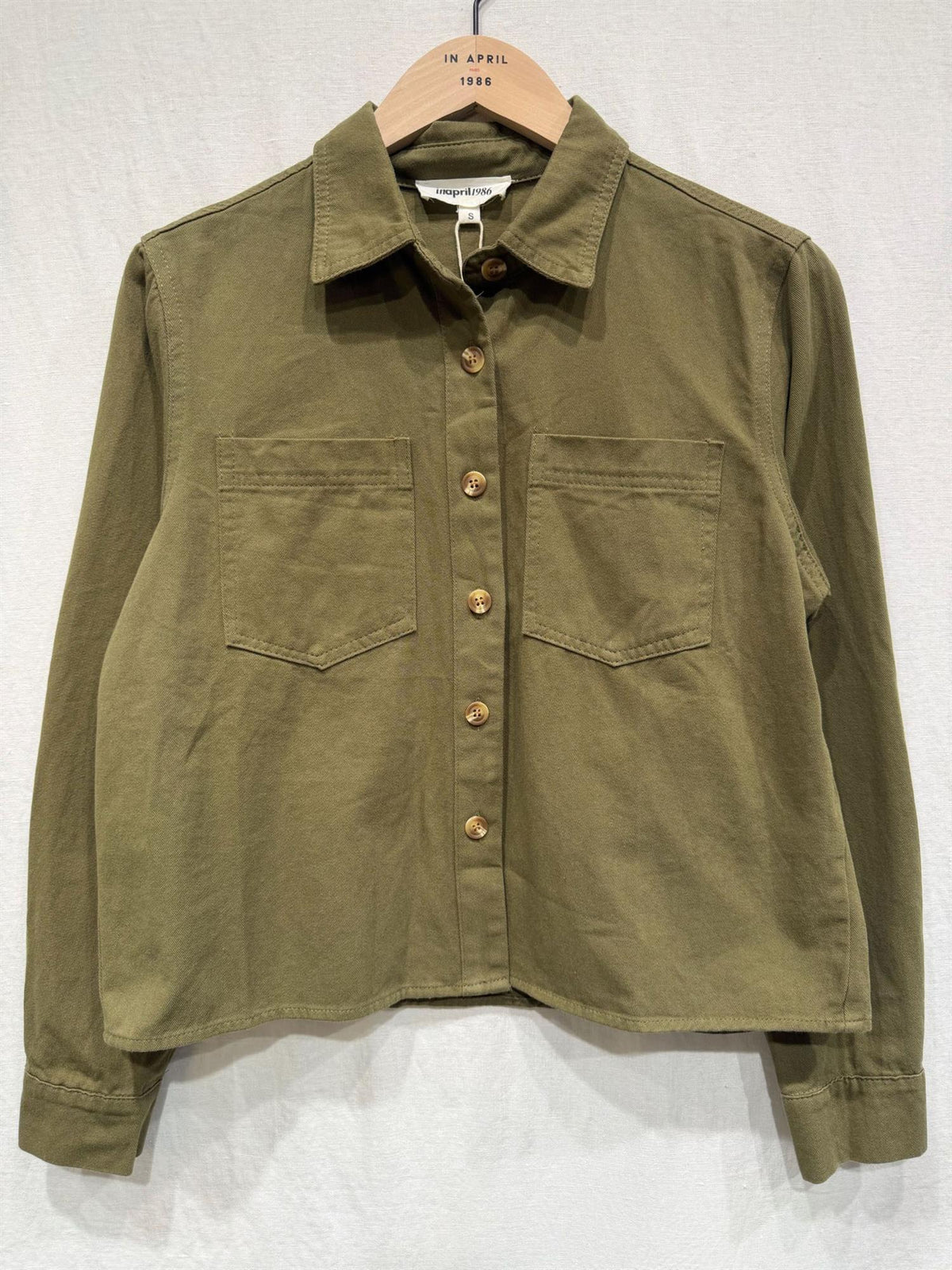 Basic tynn jakke - Khaki
