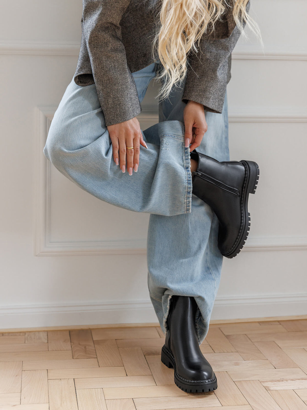 Lave boots 2515 - Sort