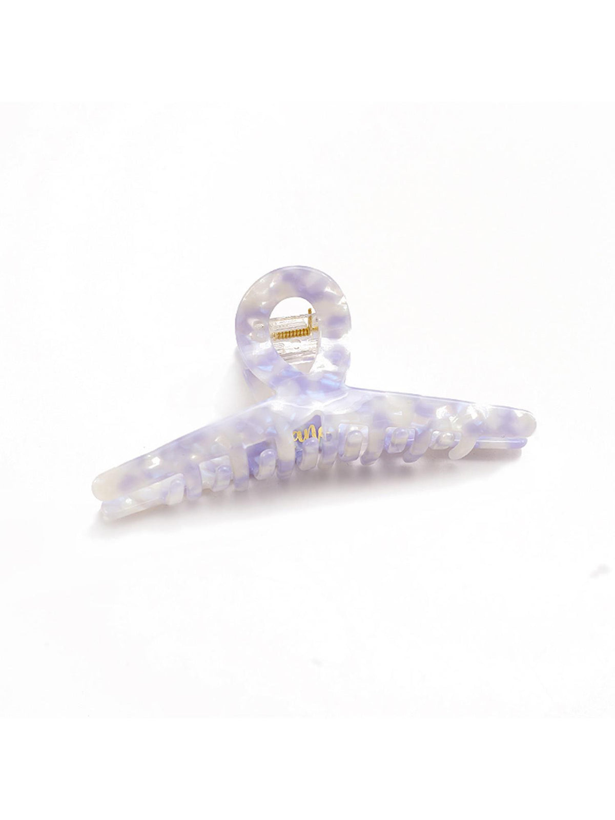 Raya Loop Claw - Lilla/Hvit