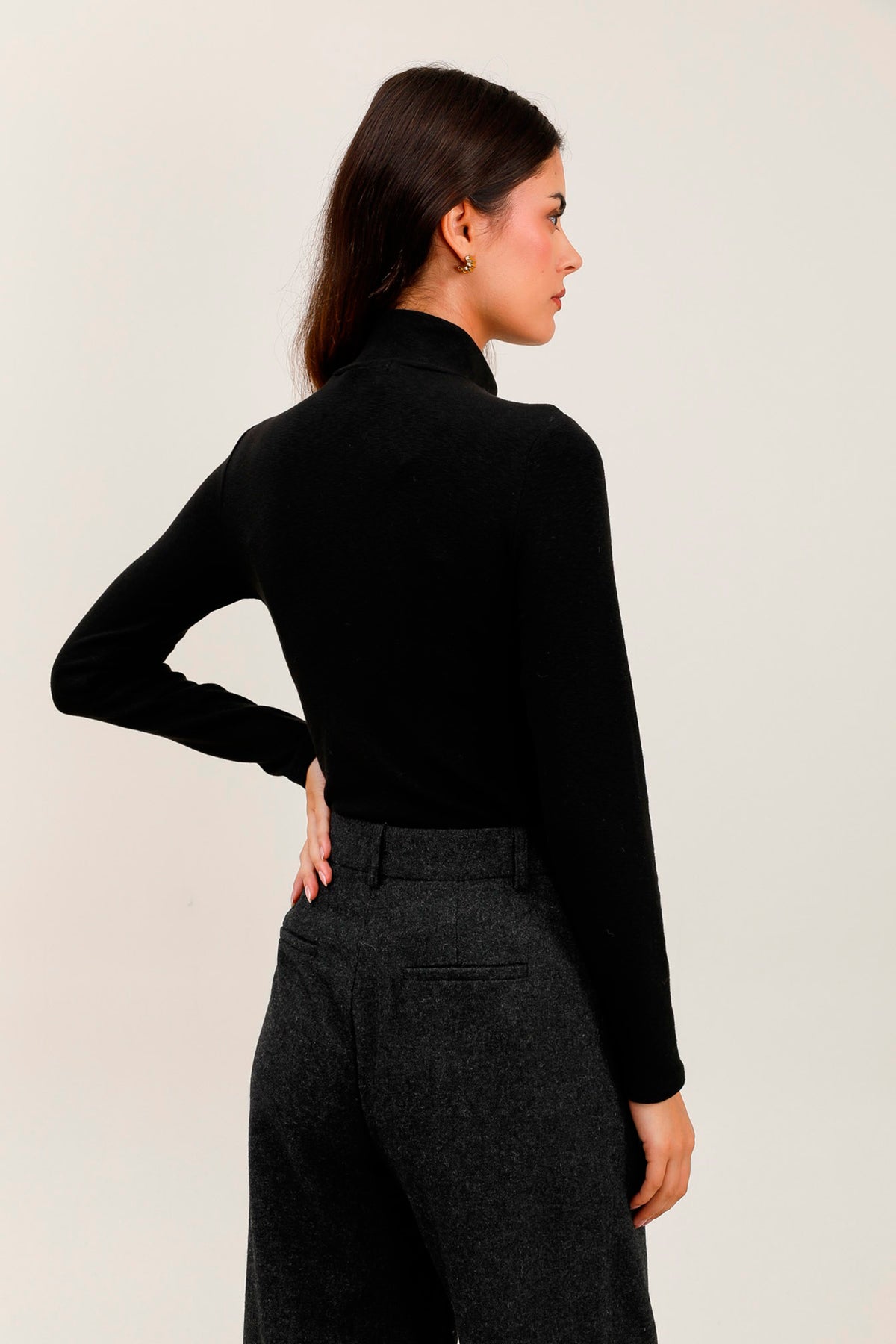 Basic mockneck - Sort