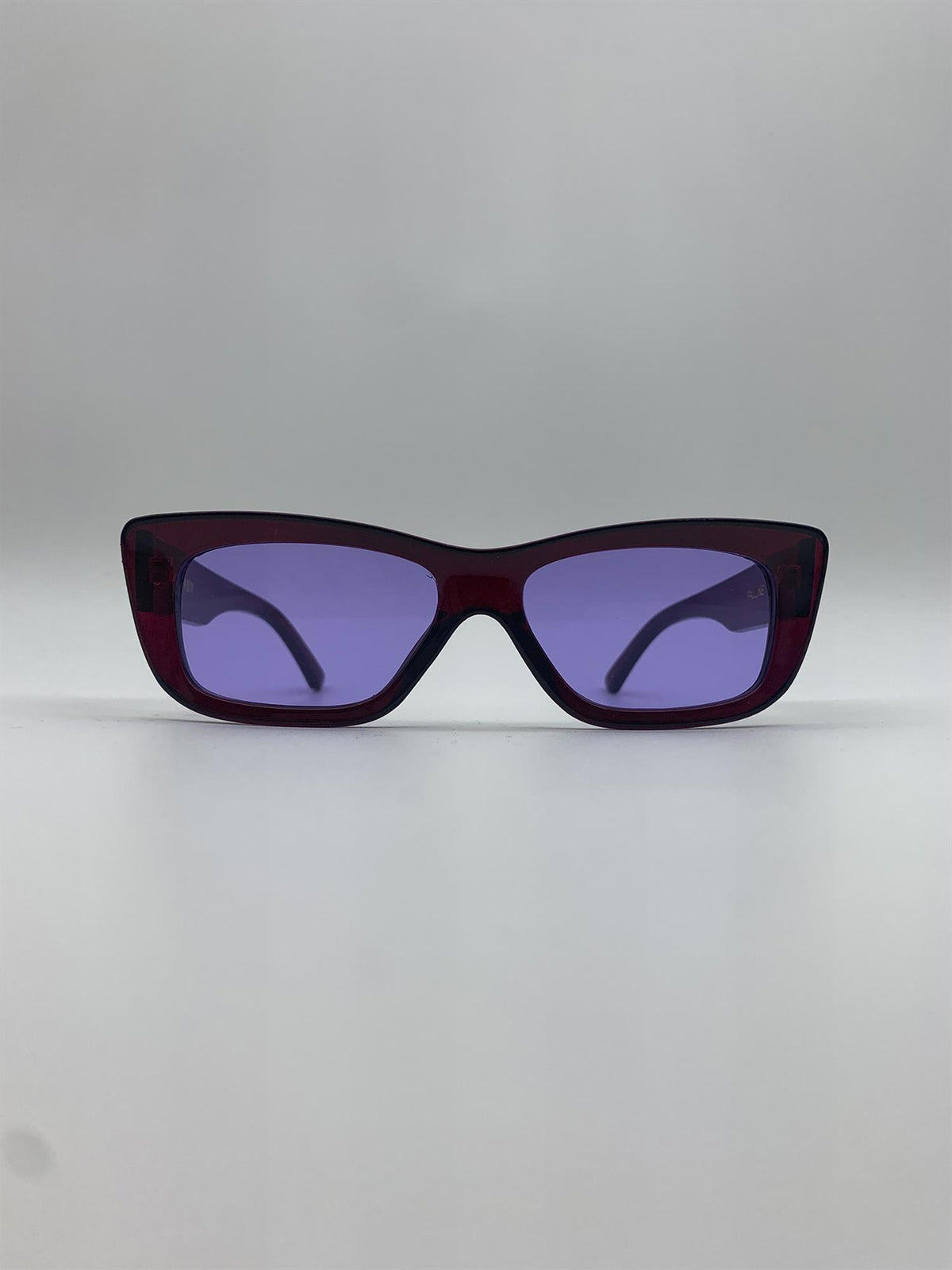 Pauline - Clear Dark Red