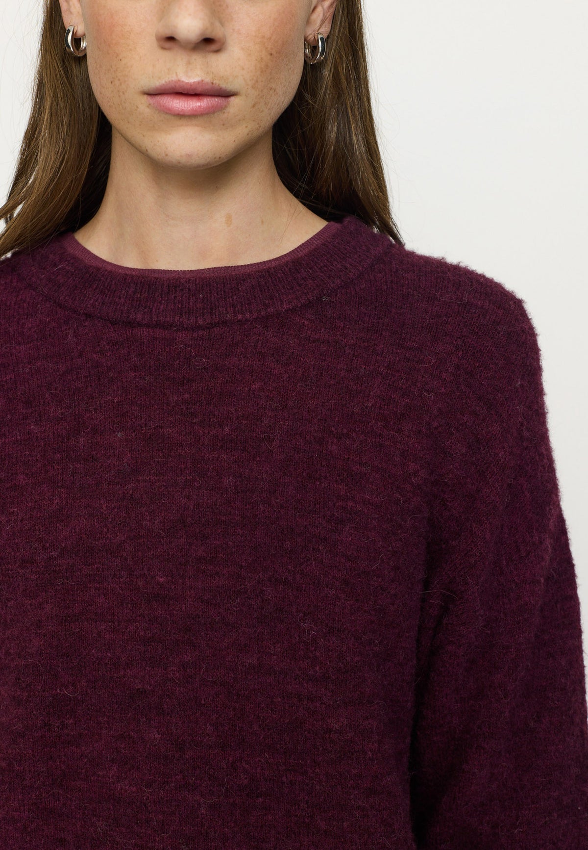 Allison knit - Burgunder
