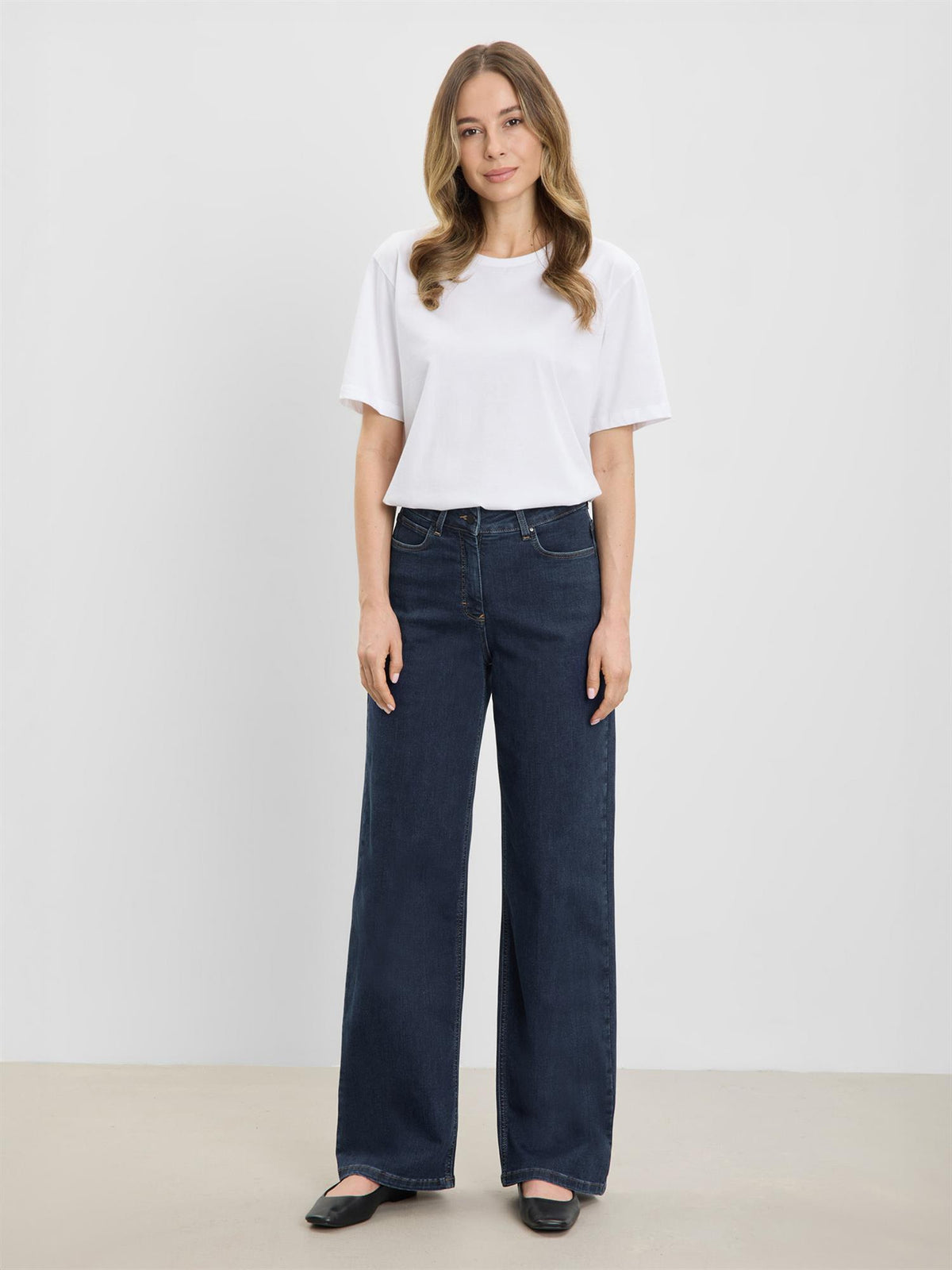 Carol Loose ML - Dark Blue Denim