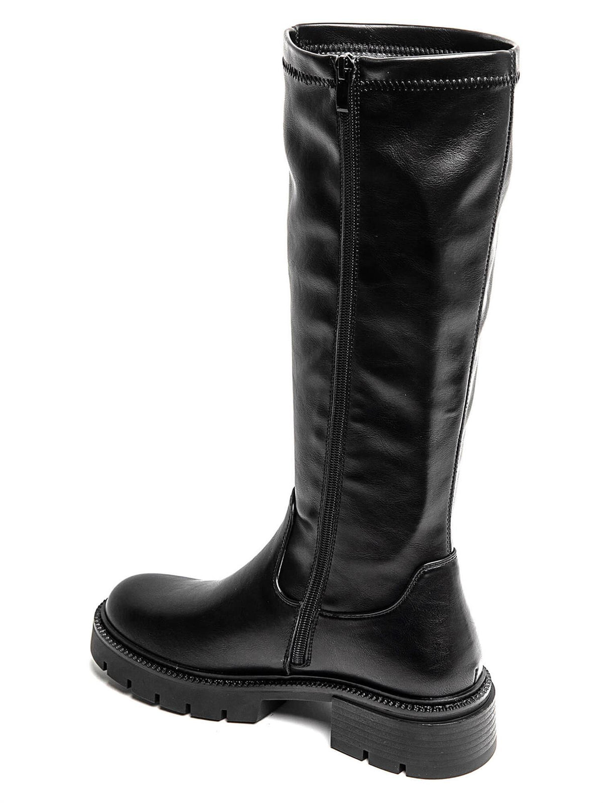 Høy Boot - Sort