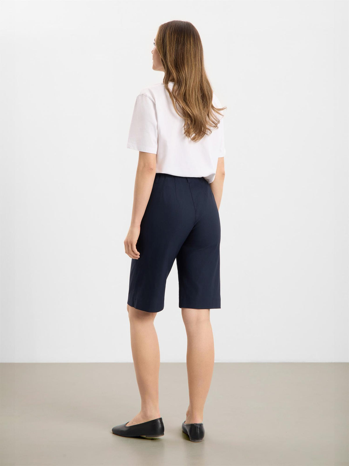Donna Loose Shorts - Navy