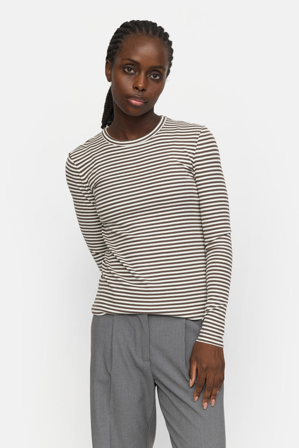 Fenja Stripe O-neck Top