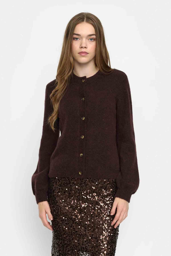 Allison O-neck Cardigan Knit