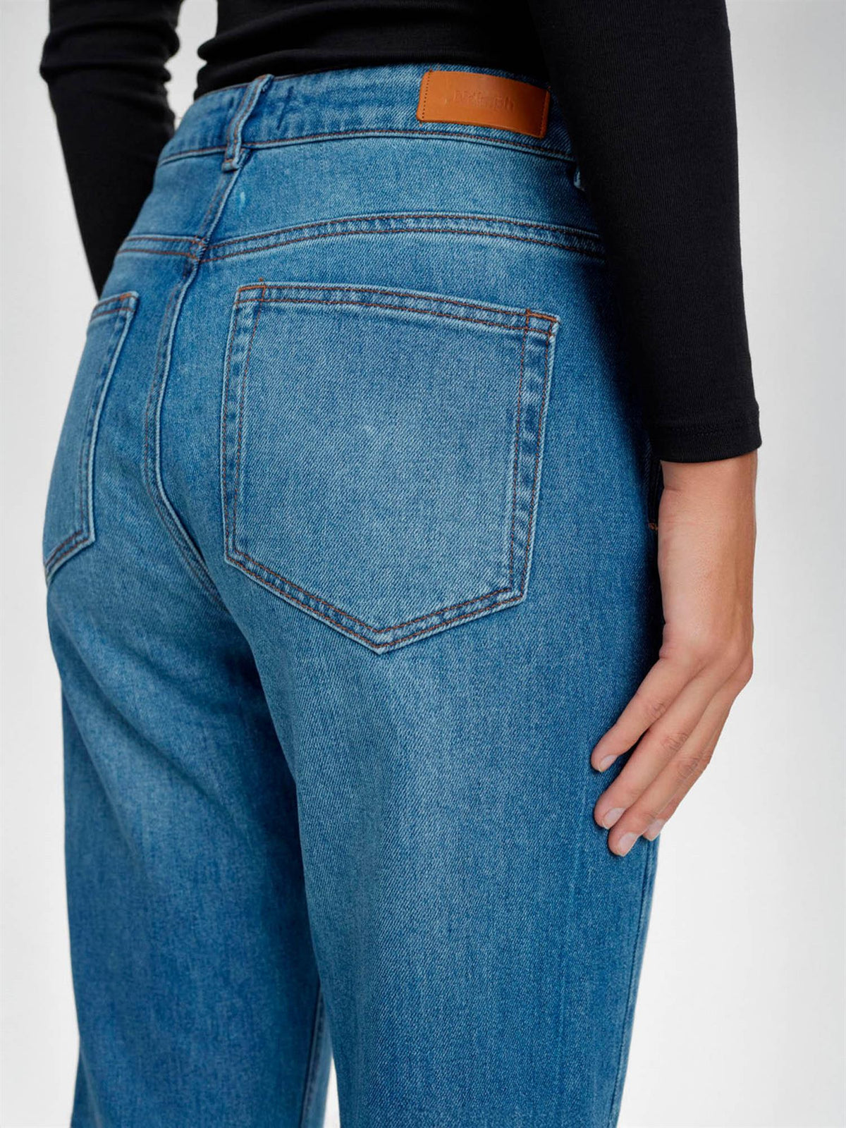 LONDON JEANS LONG - Blå