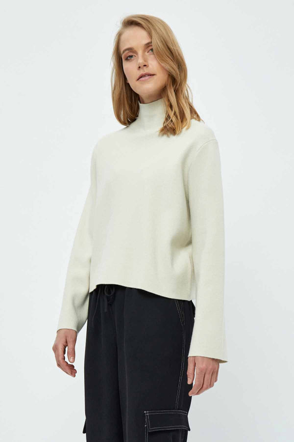 Lupi High Neck Knit Pullover