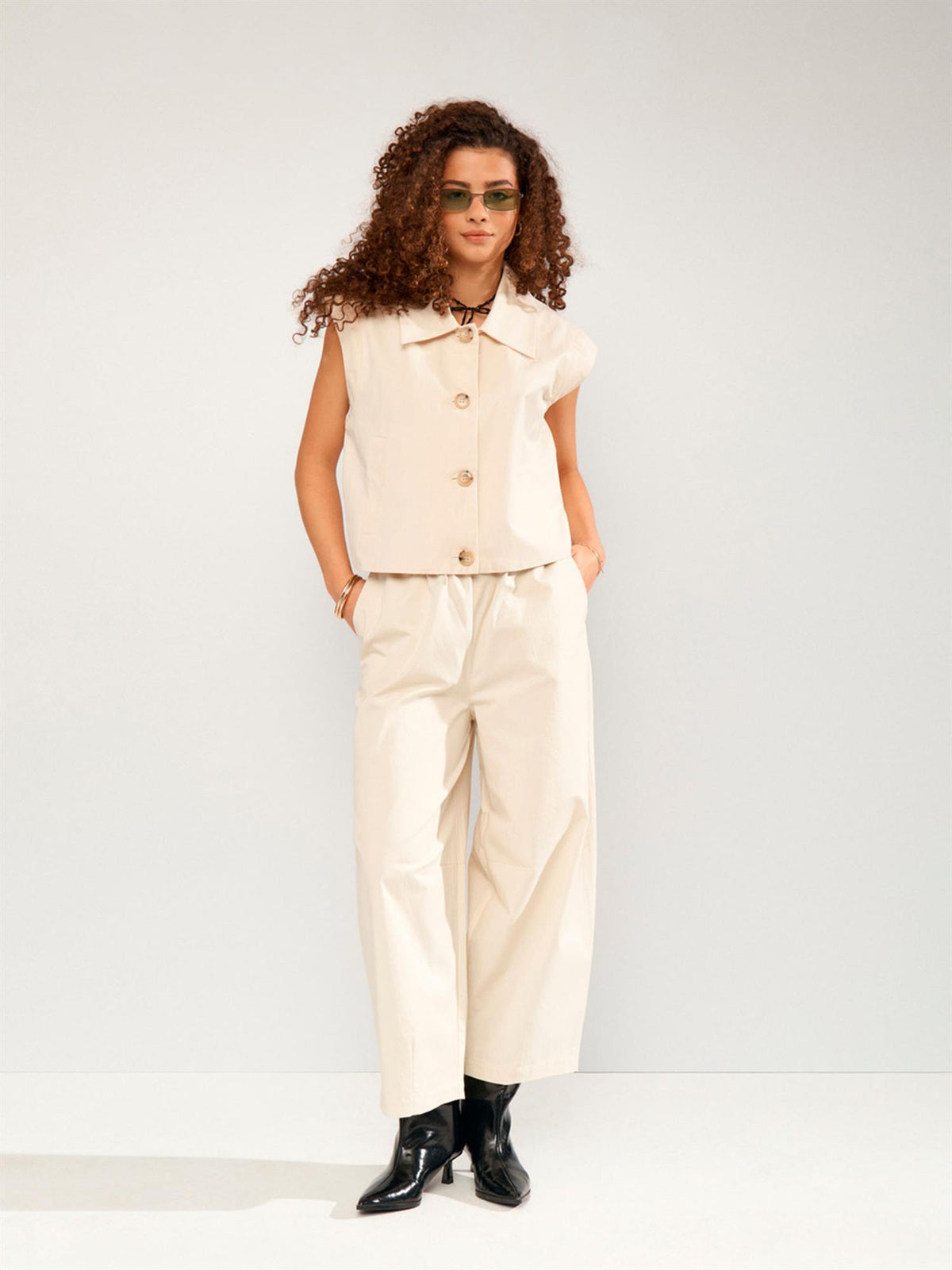 Sunna Vest - Beige