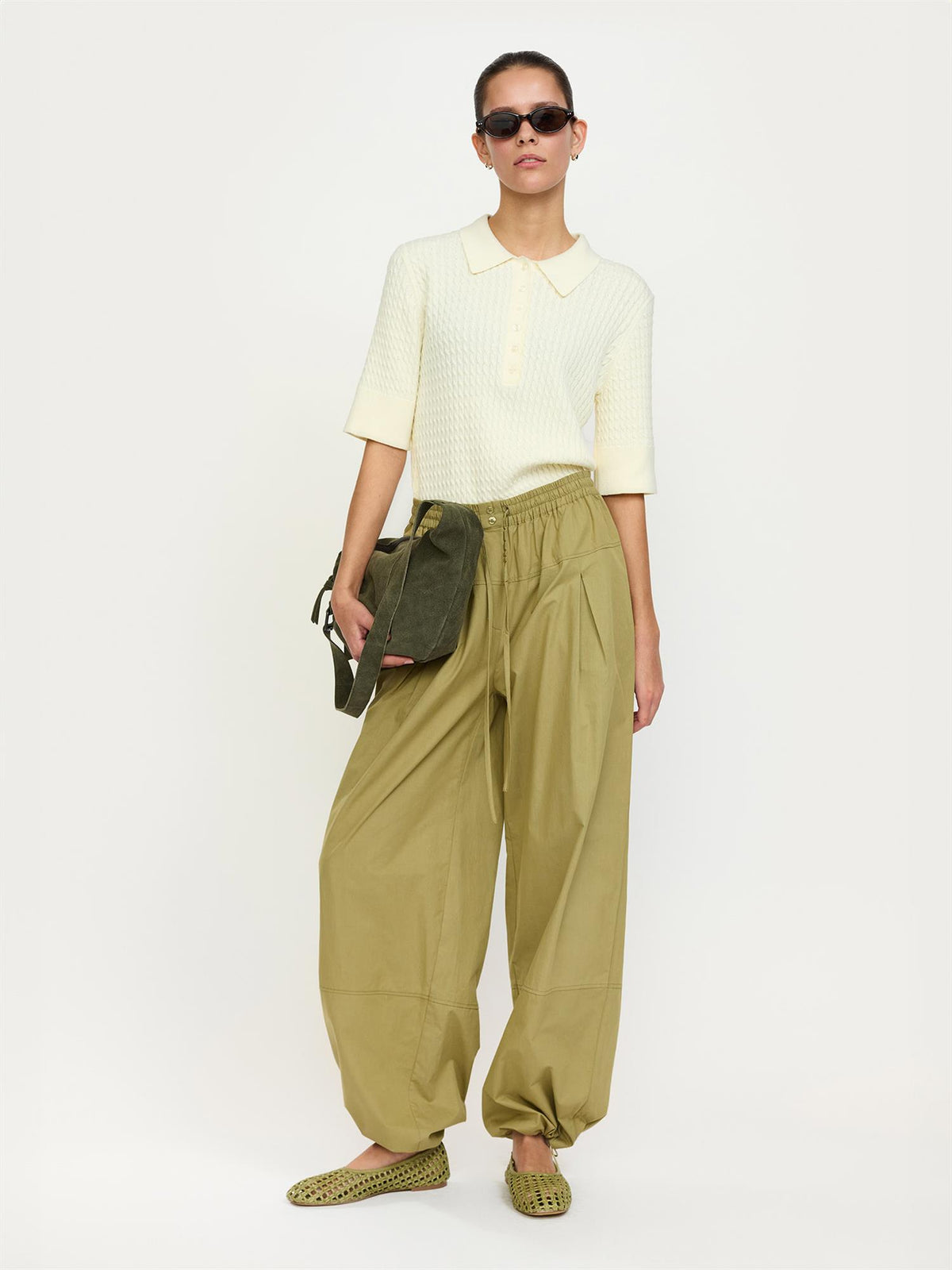 Marlee pant - Oliven