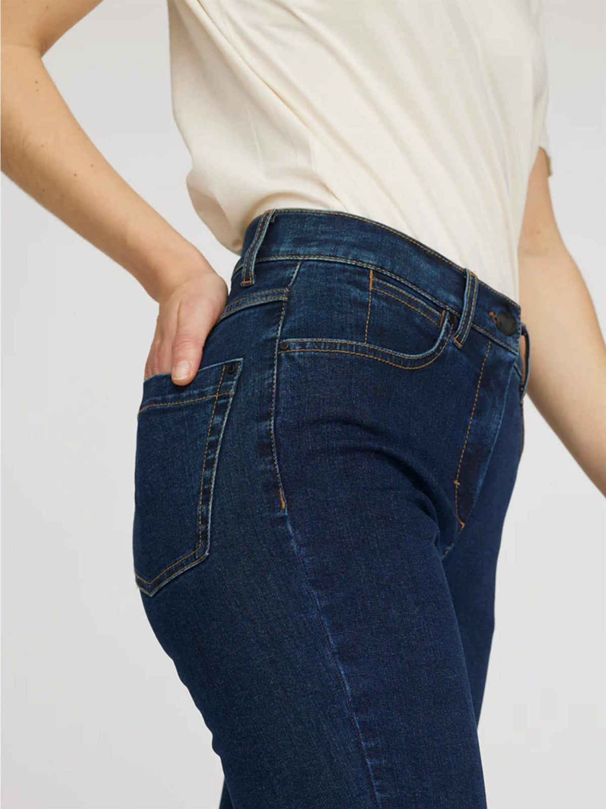 Marple Straight ML - Dark Blue Denim