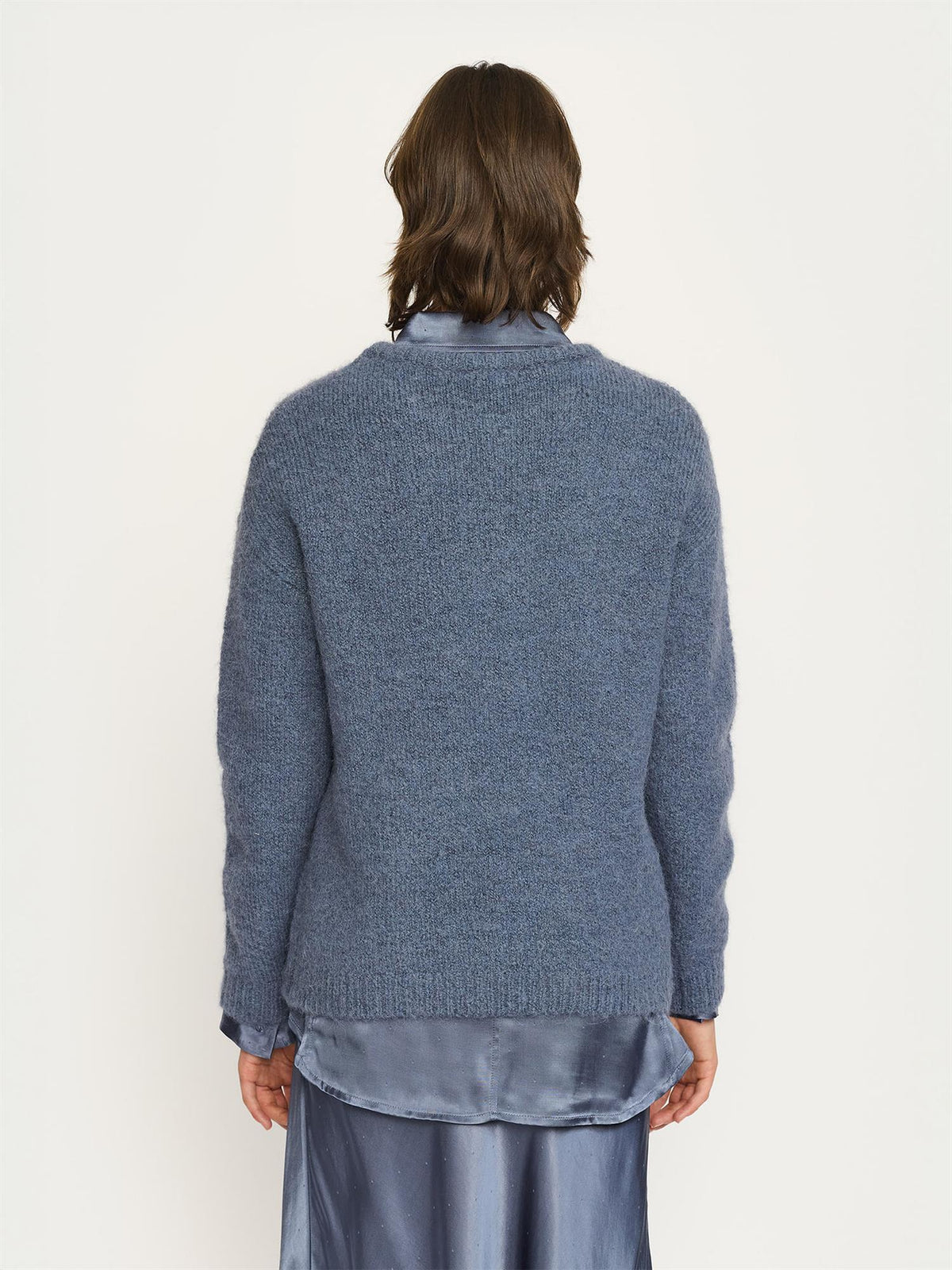 Camilla Knit - Blågrå