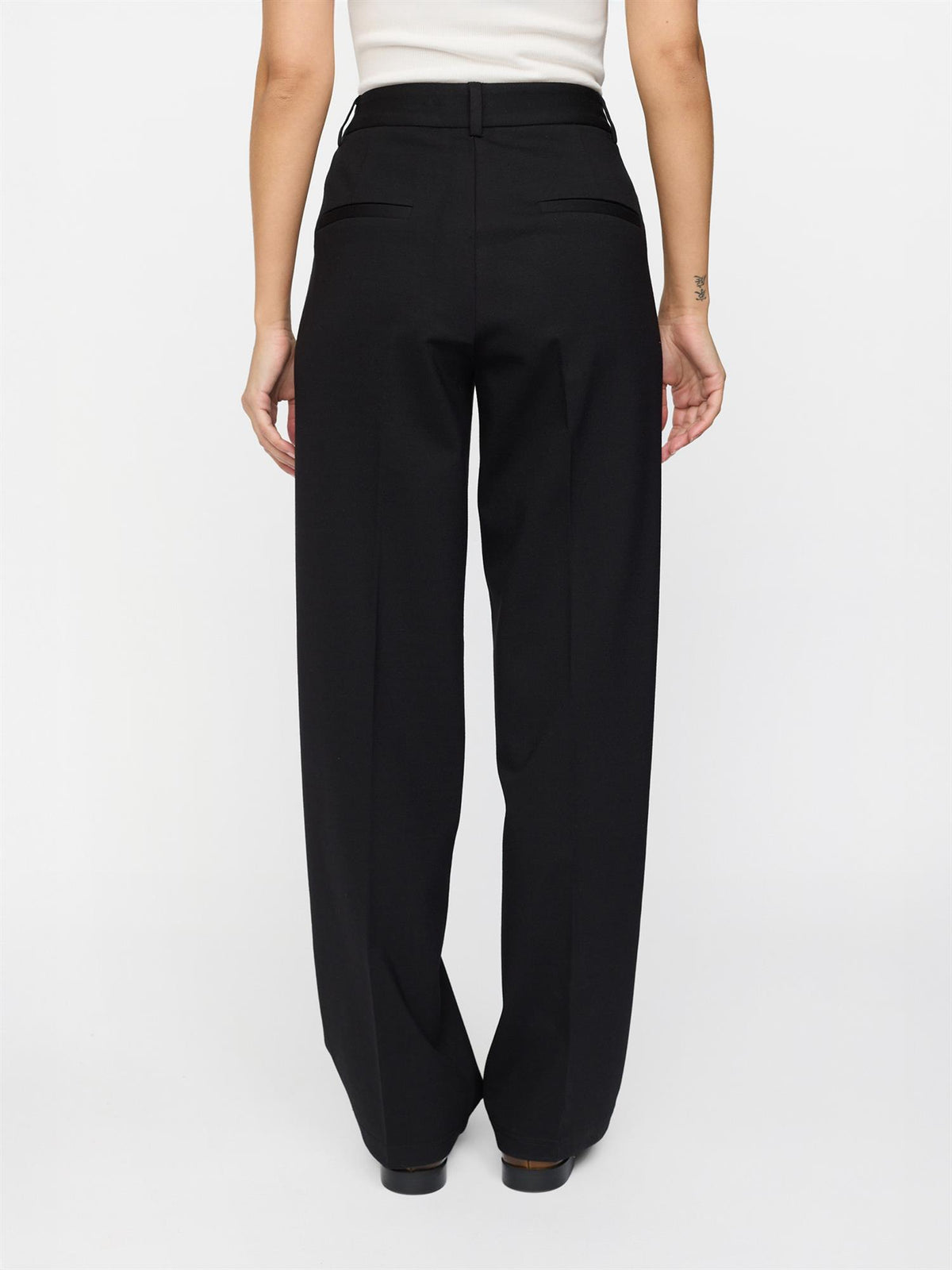 Huma Vilja Midwaist Loose Pant - Sort
