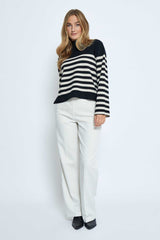 Lupi Stripe Knit Pullover