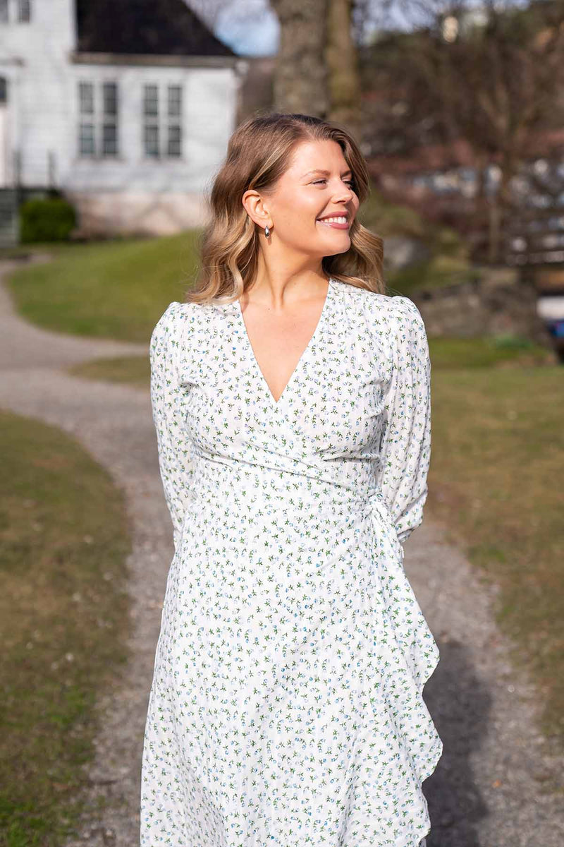 Mercine Wrap Dress