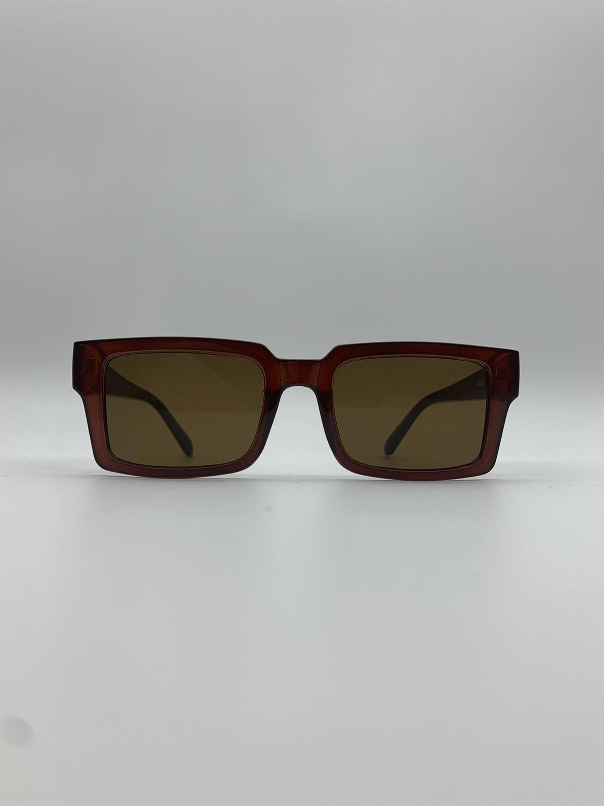 Kimmy - Clear Dark Brown