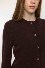 Allison O-neck Cardigan Knit