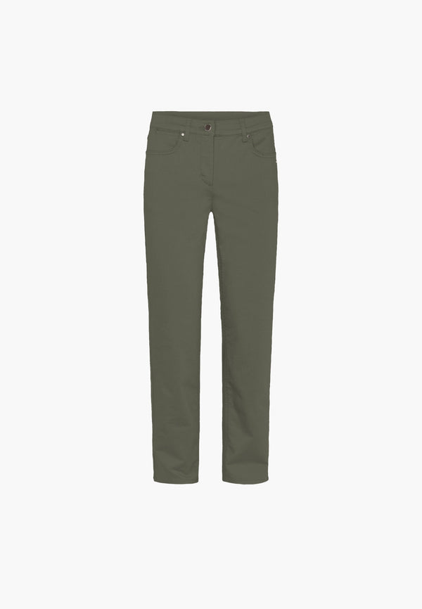 LAURIE  Charlotte Regular - Medium Length Trousers REGULAR 56000 Evergreen