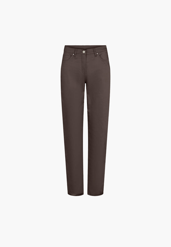 LAURIE  Charlotte Regular - Medium Length Trousers REGULAR 88000 Brown