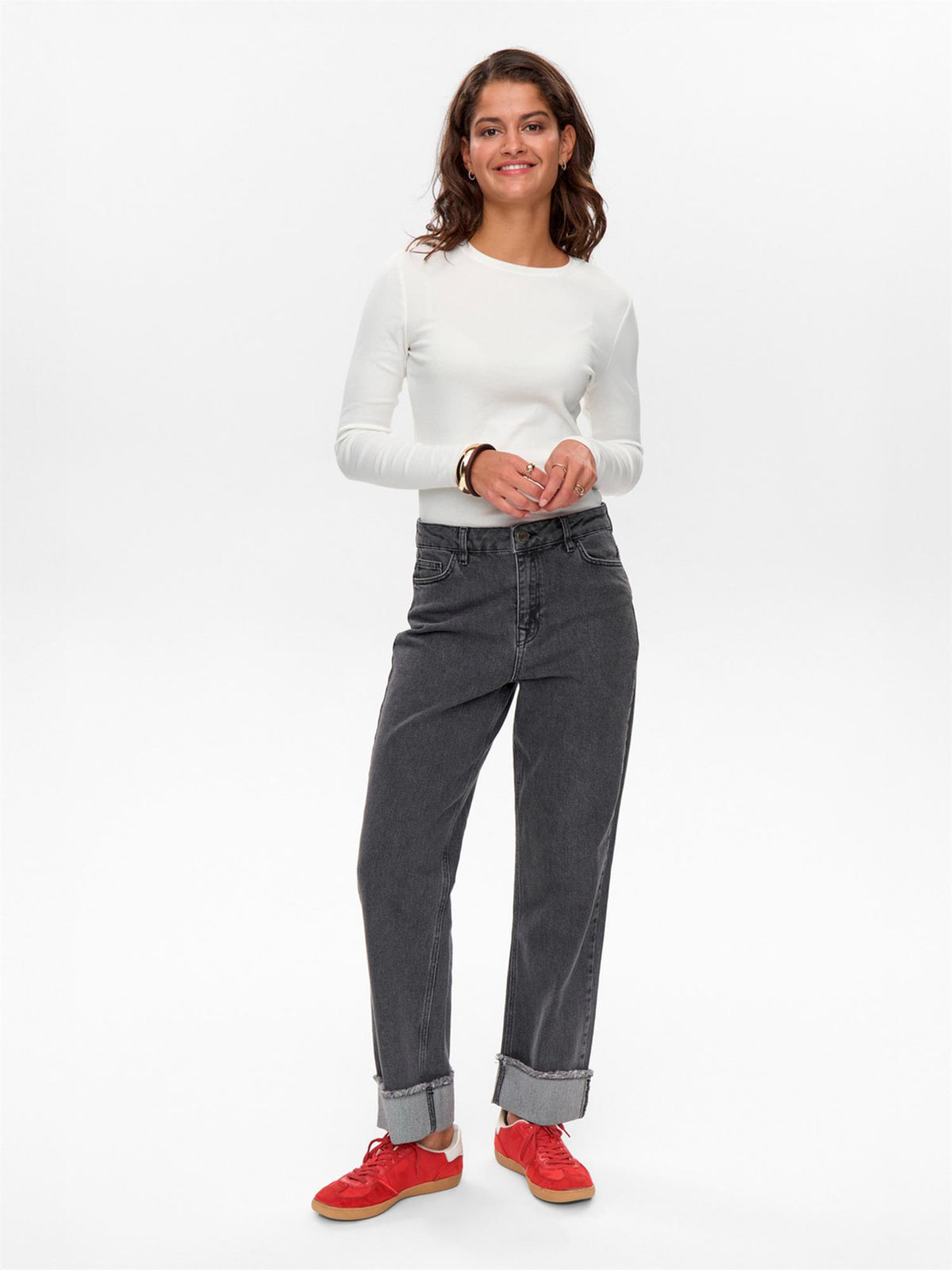 TORONTO JEANS - DARK GREY - Mørkegrå